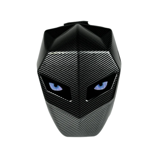 Large Carbon Fiber LED Hard Shell Backpack for Travel