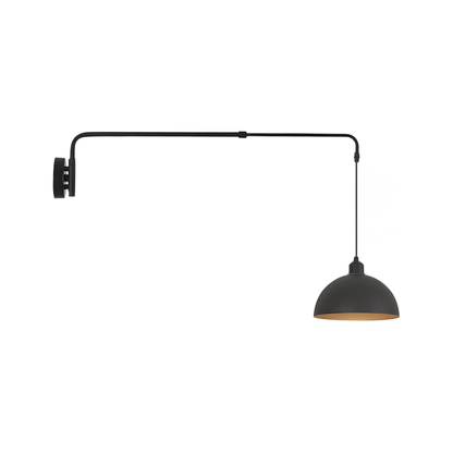 Telescopic LED Wall Lamp Large Adjustable Arm for Bedside Study