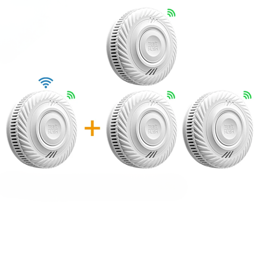 Home Fire Alarm with Multi-Device Interlinked Sensors