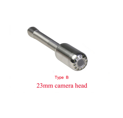 23mm Pipe Inspection Camera Head with 12 LED Lights