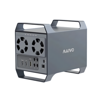 4 Bay USB-C Hard Drive Docking Station with HDMI