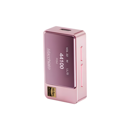 Portable HiFi USB DAC Amp 32bit DSD256 Pink
