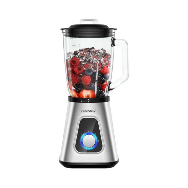 1300W Smoothie Blender 1.5L Glass Jar Frozen Fruit