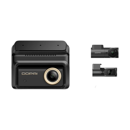 4K+2K Dual Dash Cam 3‑Channel 256GB SD