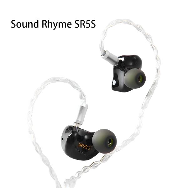HiFi Hybrid Wired Earphones 5 Driver In-Ear Monitors