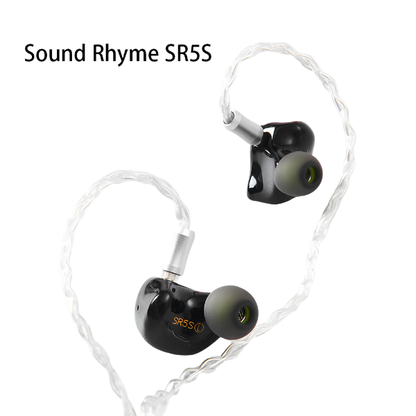 HiFi Hybrid Wired Earphones 5 Driver In-Ear Monitors