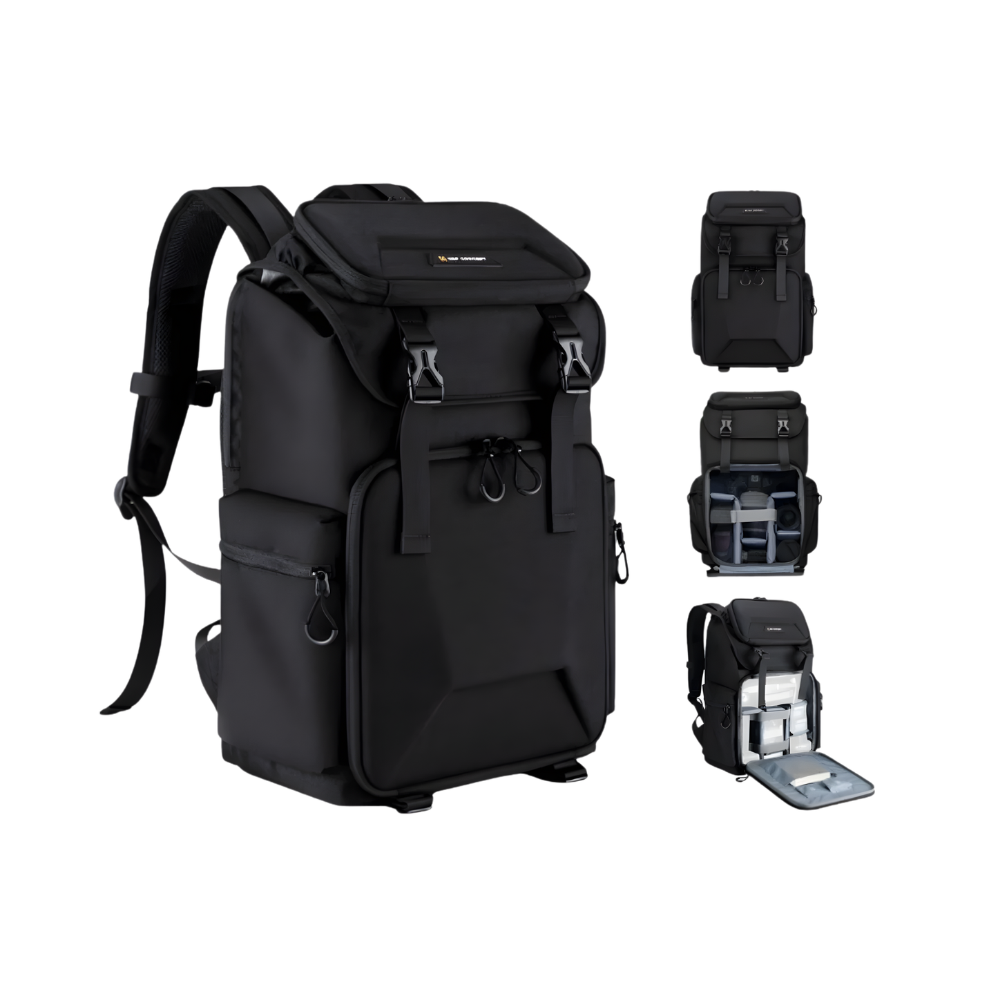 Portable 25L Photography Backpack with Padded Storage
