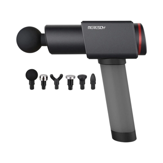 Powerful Black 220W Muscle Massager for Gym Recovery