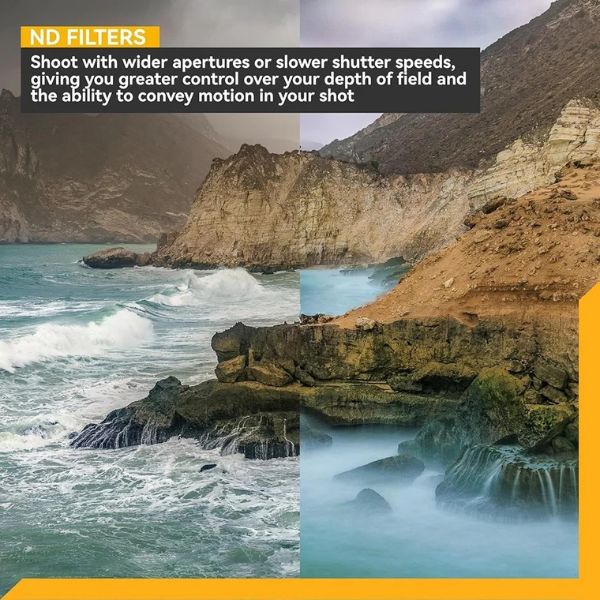 Quick Install Camera Filter System Kit with ND CPL Mist