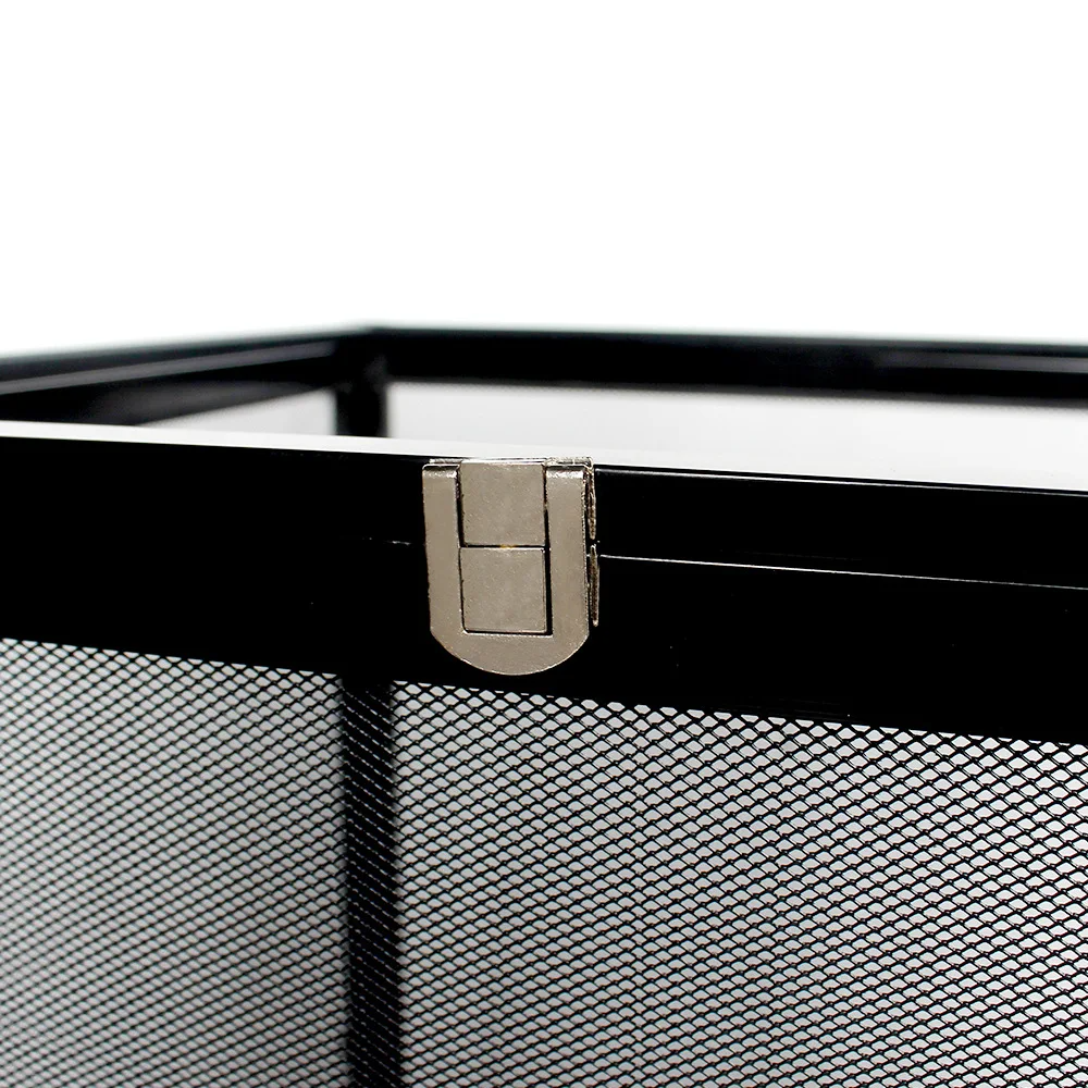 Portable Reptile Terrarium Cage with Airflow Screen Medium
