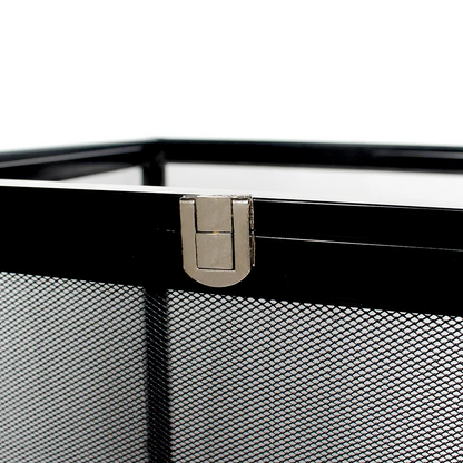 Mini Reptile Terrarium Cage with Mesh Airflow Cover