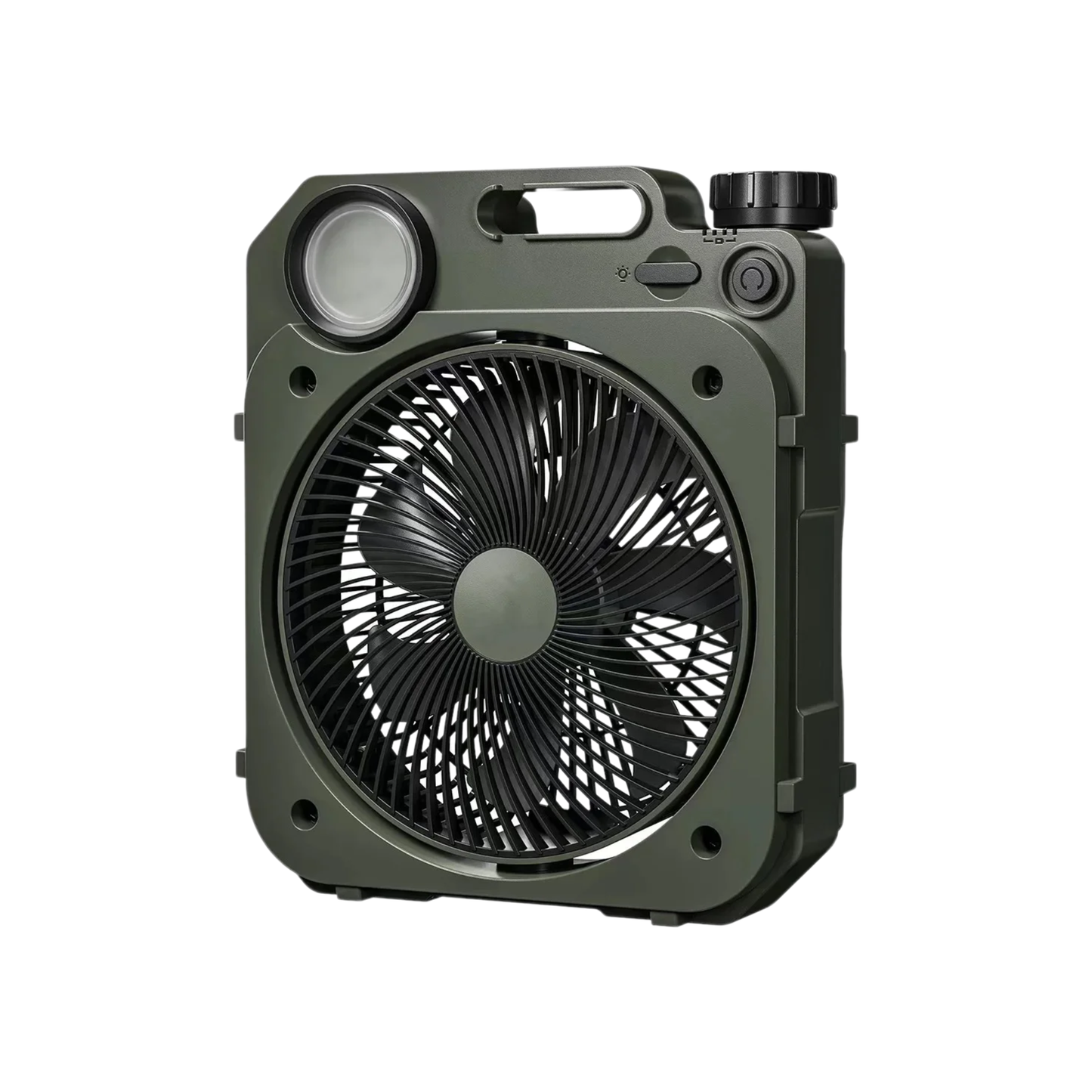 20000mAh Portable Camping Fan USB Rechargeable LED Green