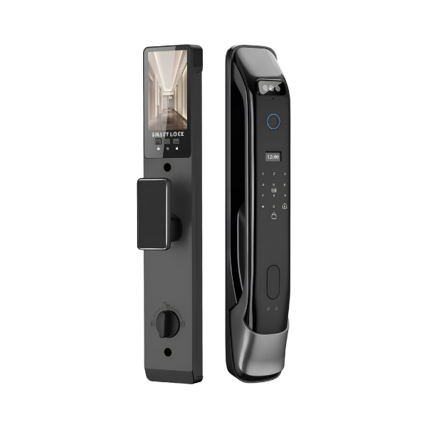Smart Digital Door Lock Fingerprint Face Recognition Camera