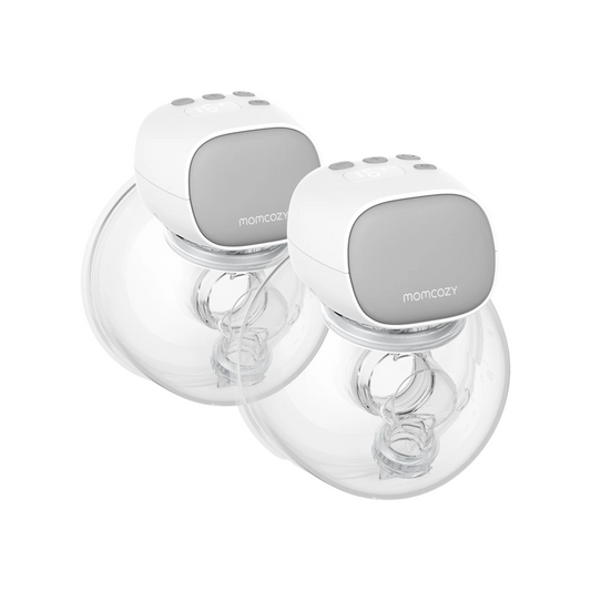 Wearable Electric Breast Pump Pack of Two Grey