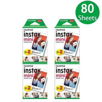 Mini Instant Camera Film 80 Sheets White Border