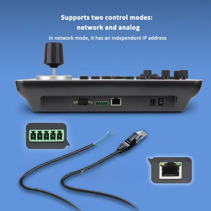 4D Joystick PTZ Controller with POE and Network Support