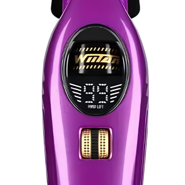 Professional Brushless Hair Clipper 9000RPM Dual Lever Purple