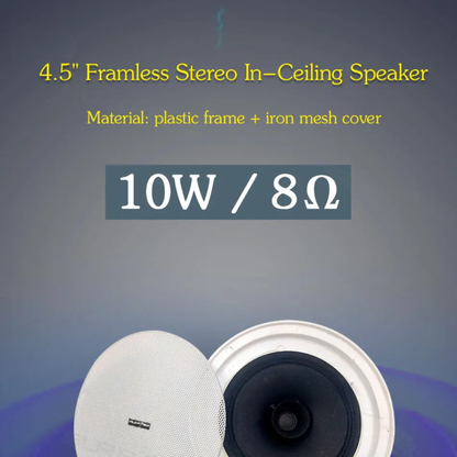 Mini Touchscreen Amplifier with 4×10W Speakers