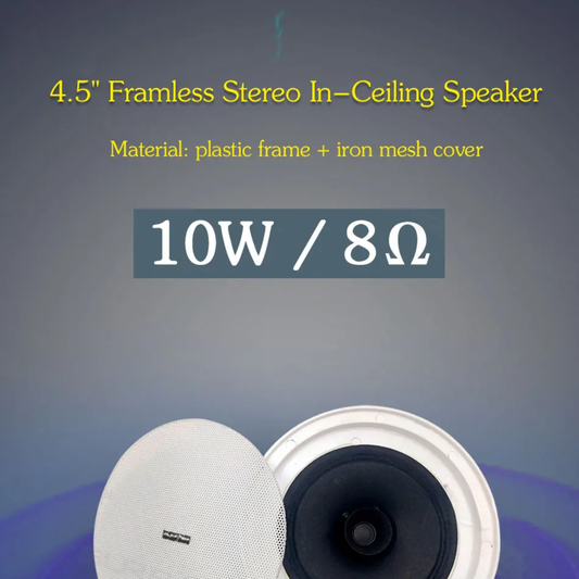 Mini Touchscreen Amplifier with 4×10W Speakers
