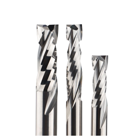 Wood Milling 12mm Two-Flute End Mill Cutter 2PCS