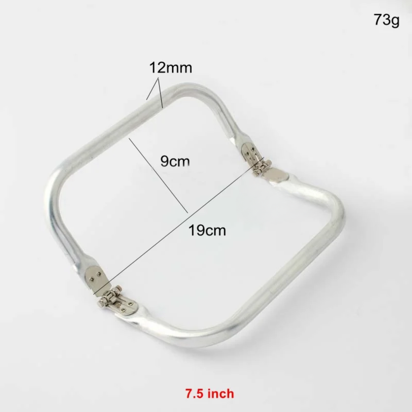 Portable 7.5 Aluminum Clutch Frames 30 Pack Lightweight