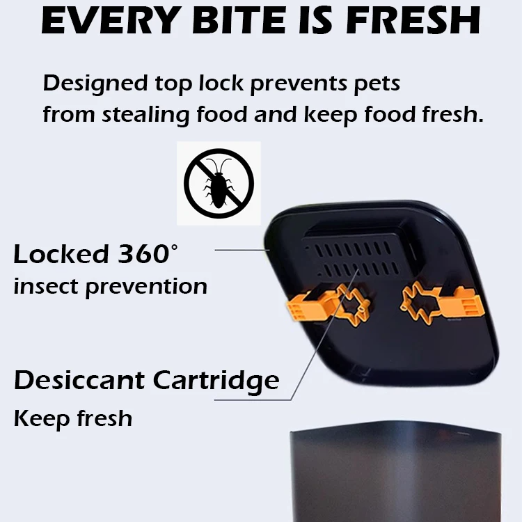 Smart 5G Cat Feeder with 1080p Camera and App Control