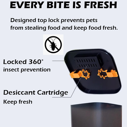 Smart 5G Cat Feeder with 1080p Camera and App Control