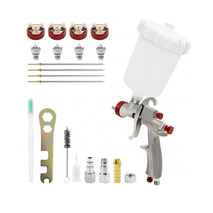 LVLP R500 Automotive Paint Spray Gun Kit 1.3-2.0mm