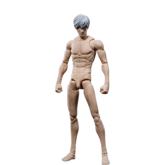 Poseable Male Soldier Figure 1/12 Scale with Accessories