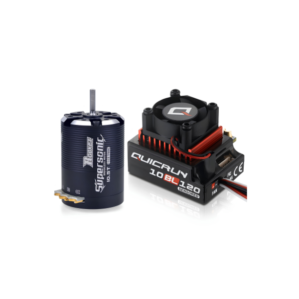17.5T Brushless Motor 120A ESC Combo