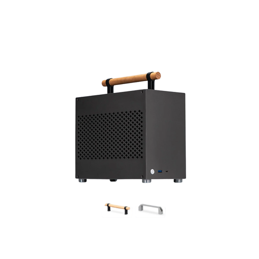 P16 ITX Mini PC Case All-Aluminum Compact Desktop