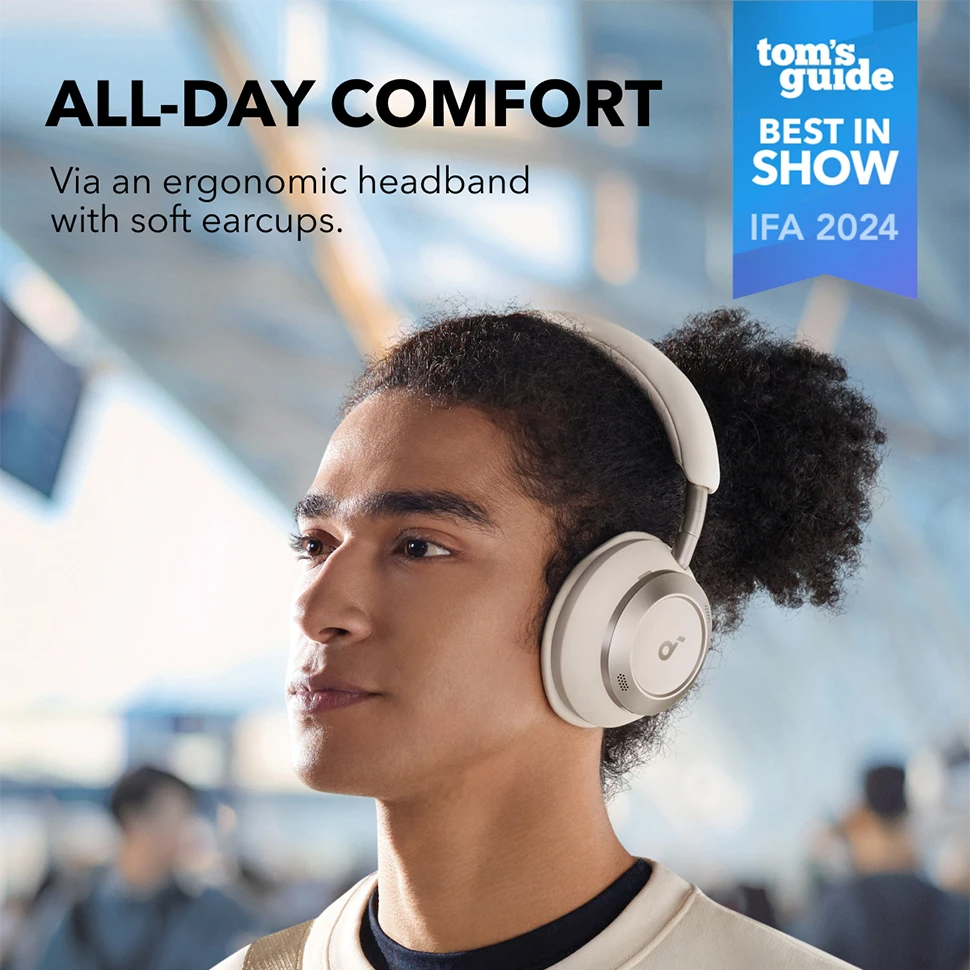 Wireless Gaming Headset with Hi-Res Audio and ANC