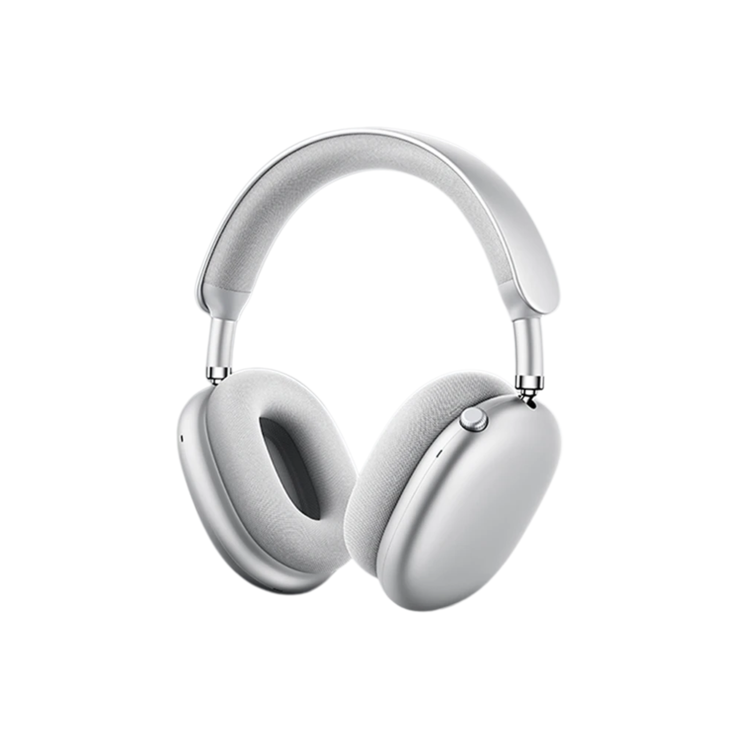 F8 MAX Silver Noise Cancelling Wireless Headset with HD Mic