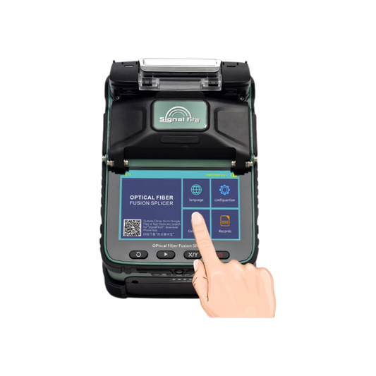 Fast Fiber Fusion Splicer with Power Meter Kit