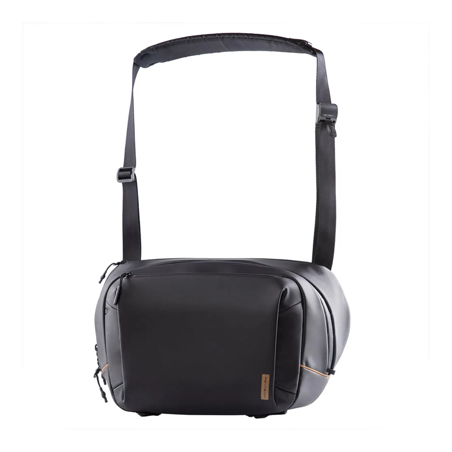 6L Camera Shoulder Bag Black with Adjustable Compartments