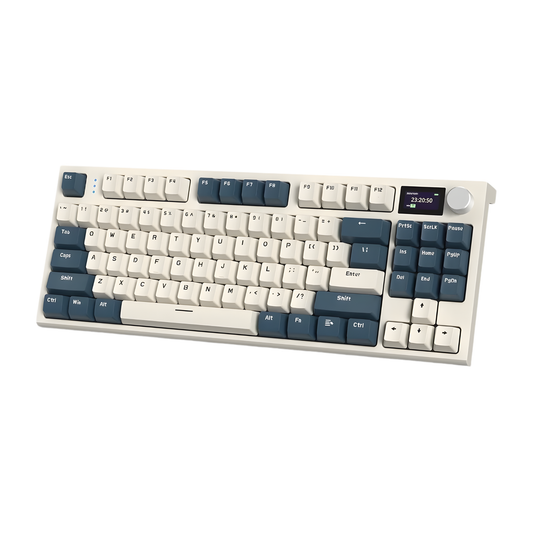 Gasket Mount Mechanical Keyboard with TFT Display