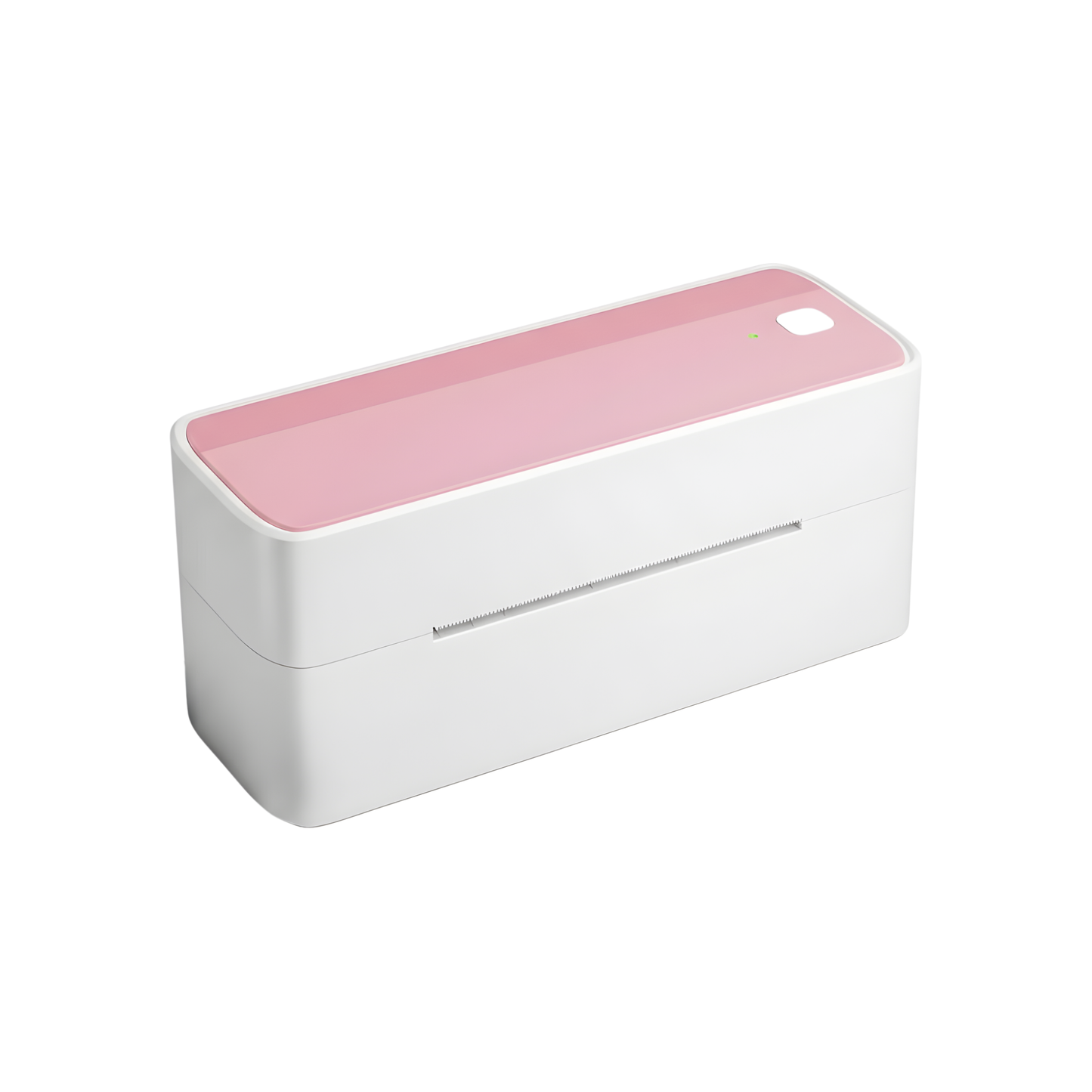 Compact Pink Bluetooth Label Printer for Small Business