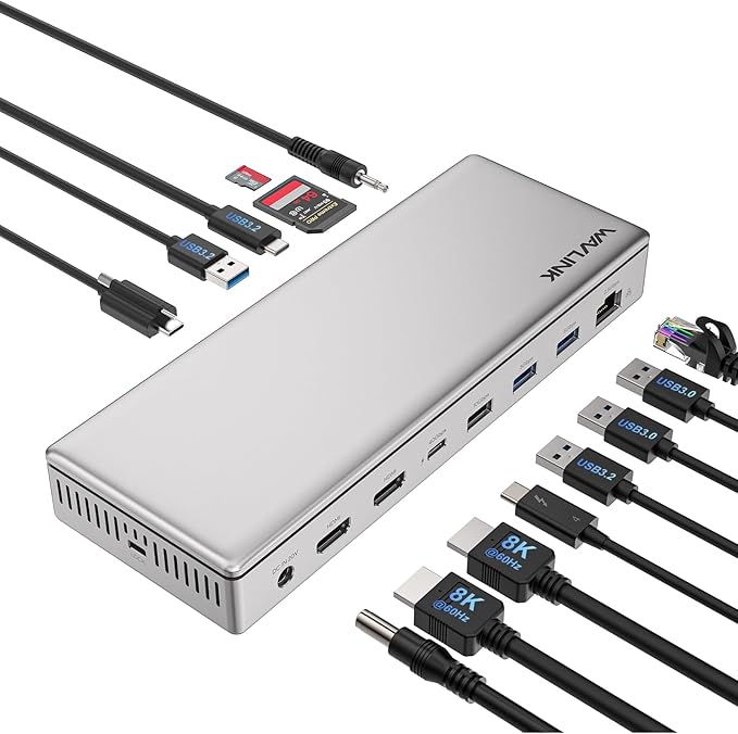 Triple 4K Thunderbolt 4 Docking Station with 96W PD Output