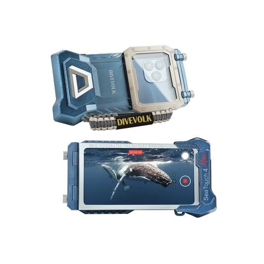 iPhone 16 Waterproof Underwater Case Oceanic Blue