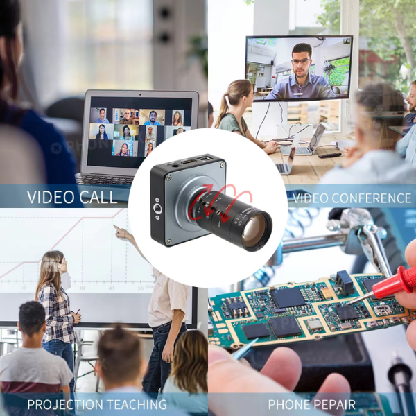 38MP HDMI USB Camera with 6-12mm Varifocal Lens