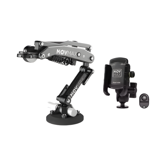 Stabilized Camera Arm Mount for Pocket and Action Cameras