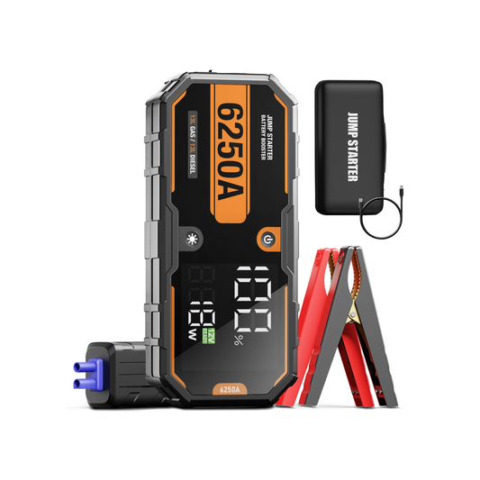 6250A 26000mAh Portable Car Jump Starter Power Bank