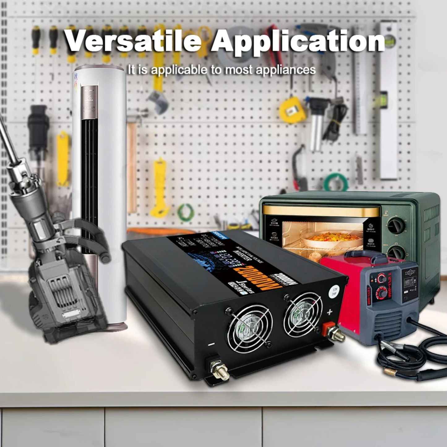 Dual Voltage 48V/60V to 220V Power Inverter