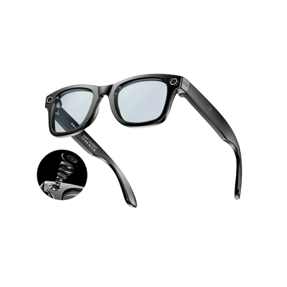 Smart Glasses Color Change Bluetooth Camera with AI Translation
