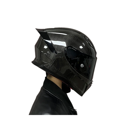Full Face Motorcycle Helmet M  Carbon Fibre DOT