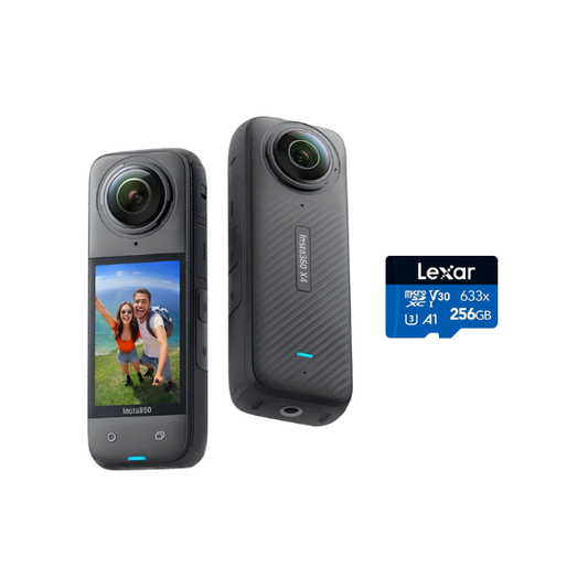 8K Waterproof 360 Action Camera 256GB Kit