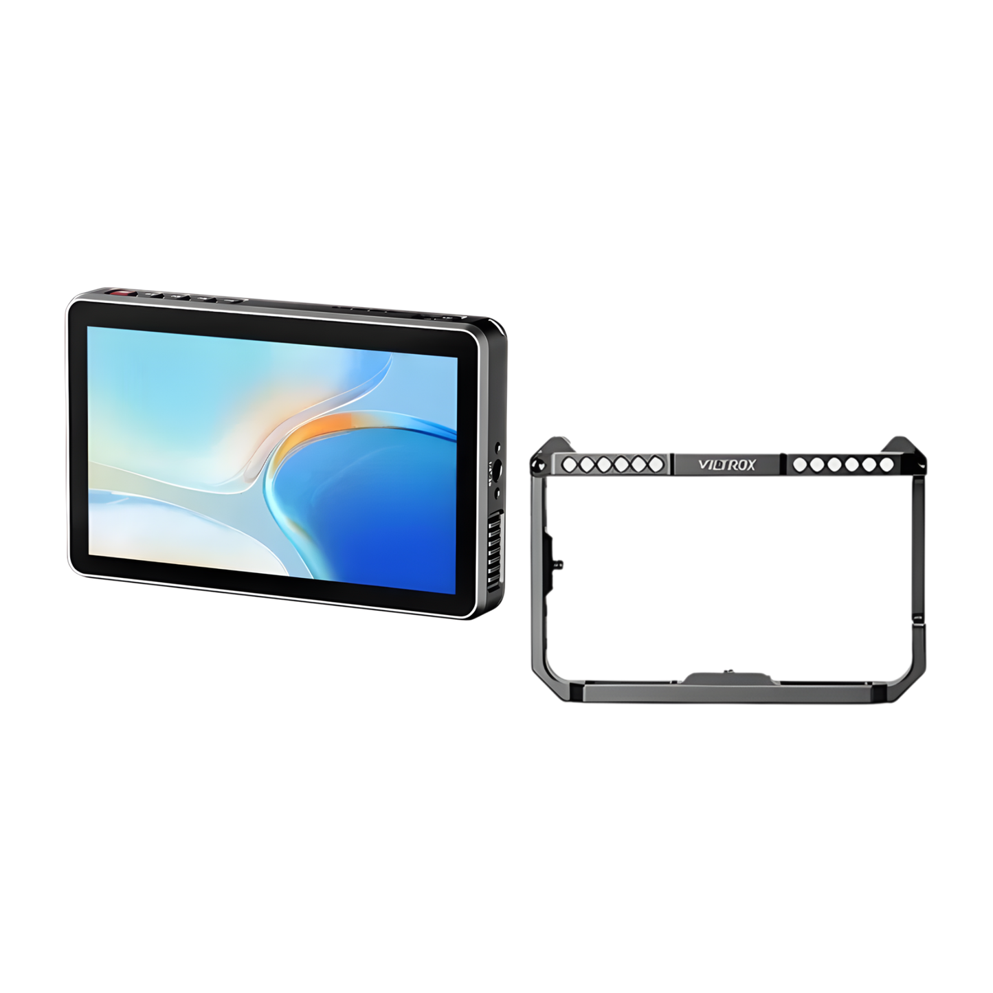 4K Camera Monitor 6 Inch Touch Screen Cage Kit