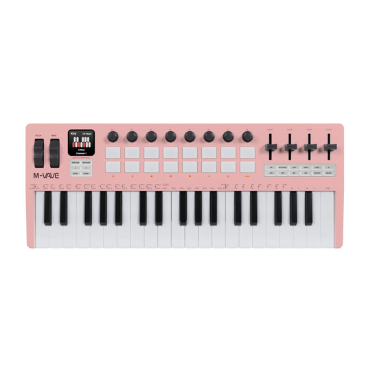 Portable 37 Key MIDI Controller with Synth Engine