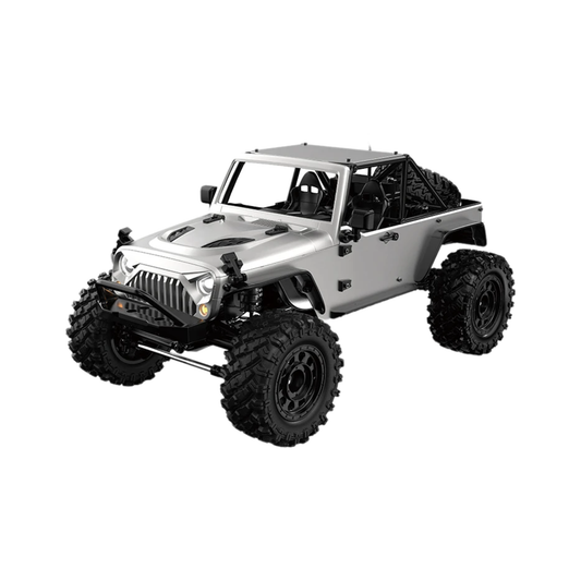 Silver 4WD RC Car 12km/h Brushless Racing Truck