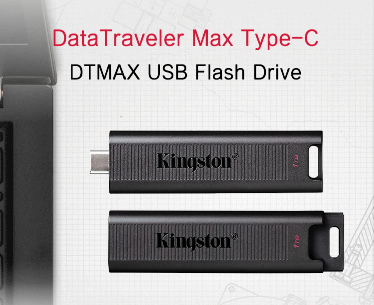 1TB USB-C 1000MB/s Portable Flash Drive